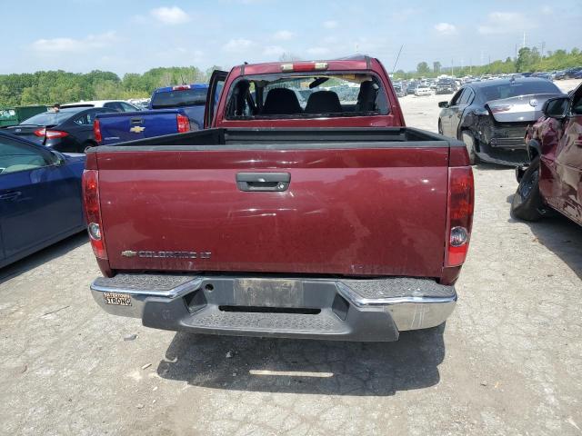 1GCDS19E678114631 - 2007 CHEVROLET COLORADO BURGUNDY photo 6
