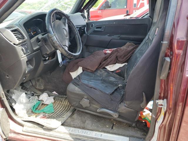 1GCDS19E678114631 - 2007 CHEVROLET COLORADO BURGUNDY photo 7