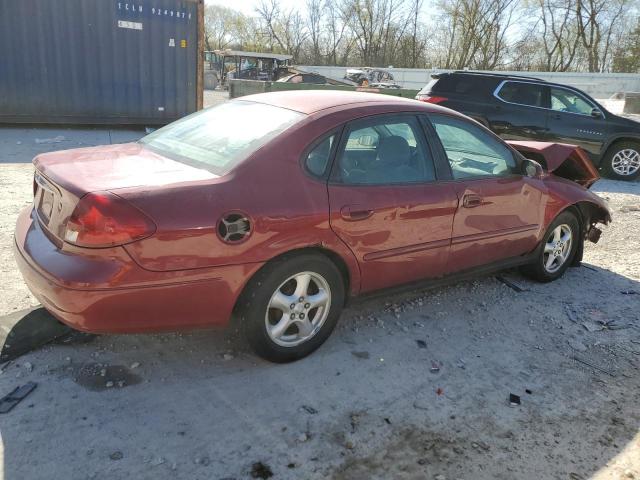 1FAFP55213A182177 - 2003 FORD TAURUS SES RED photo 3