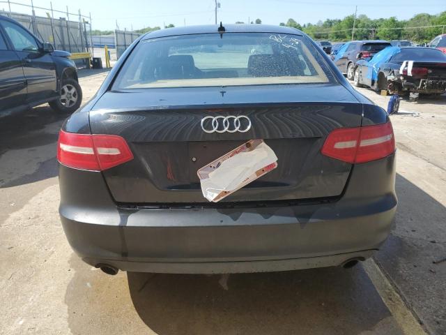WAUKGBFB5AN082818 - 2010 AUDI A6 PRESTIGE შავი ფოტო 6