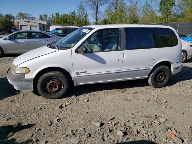 4N2DN1113VD808694 - 1997 NISSAN QUEST XE WHITE photo 1