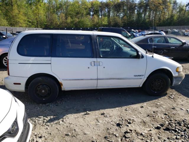 4N2DN1113VD808694 - 1997 NISSAN QUEST XE WHITE photo 3