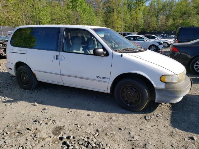 4N2DN1113VD808694 - 1997 NISSAN QUEST XE WHITE photo 4