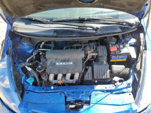 JHMGD38677S032986 - 2007 HONDA FIT S ლურჯი ფოტო 11