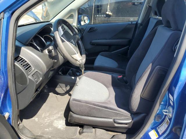 JHMGD38677S032986 - 2007 HONDA FIT S ლურჯი ფოტო 7