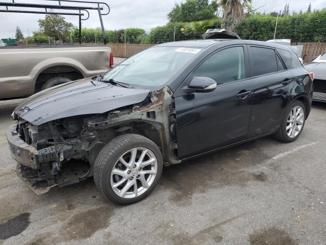 JM1BL1L94C1700750 - 2012 MAZDA 3 S BLACK photo 1