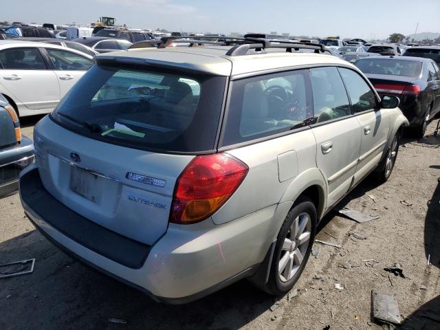 4S4BP62C977314483 - 2007 SUBARU OUTBACK OUTBACK 2.5I LIMITED GREEN photo 3