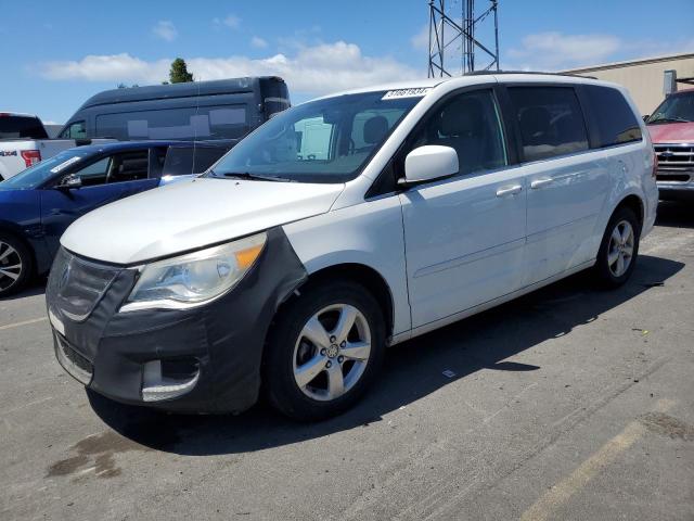 2V4RW3DG1BR642448 - 2011 VOLKSWAGEN ROUTAN SE WHITE photo 1