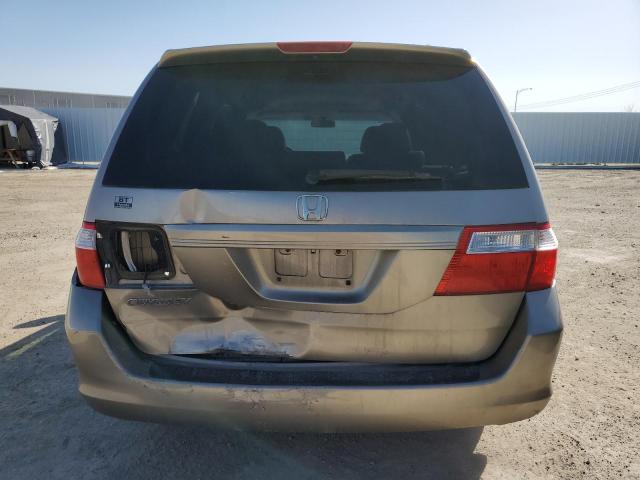 5FNRL38636B511348 - 2006 HONDA ODYSSEY EXL GOLD photo 6