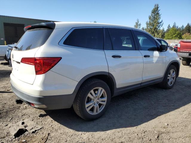 5FNYF5H19HB013080 - 2017 HONDA PILOT LX WHITE photo 3