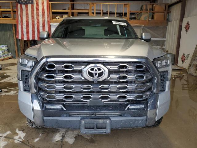 5TFNA5DB9RX134313 - 2024 TOYOTA TUNDRA CREWMAX PLATINUM GRAY photo 5
