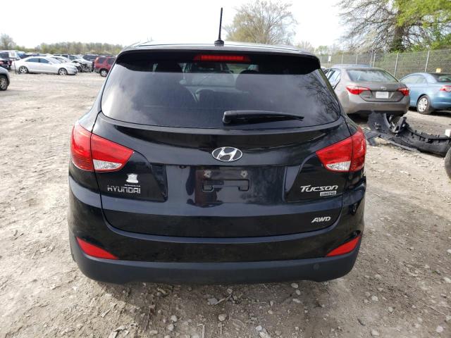 KM8JUCAC4DU615955 - 2013 HYUNDAI TUCSON GLS BLACK photo 6