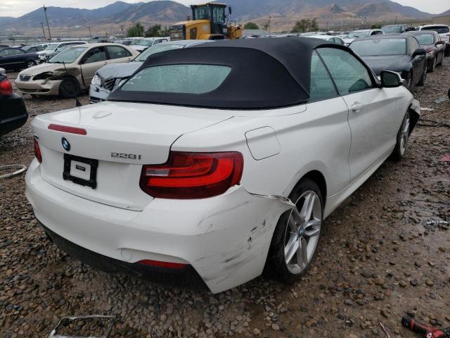 WBA1L9C52GV324956 - 2016 BMW 228 XI SULEV WHITE photo 4