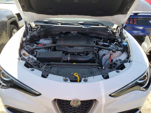 ZASPAJANXM7D12651 - 2021 ALFA ROMEO STELVIO SPORT Weiß Foto 11