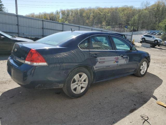 2G1WA5EK0B1203713 - 2011 CHEVROLET IMPALA LS BLUE photo 3