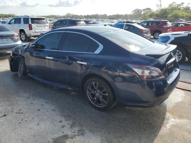 1N4AA5AP0EC481888 - 2014 NISSAN MAXIMA S 蓝色 照片 2