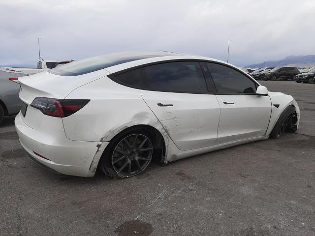 5YJ3E1EA9MF923414 - 2021 TESLA MODEL 3 WHITE photo 3
