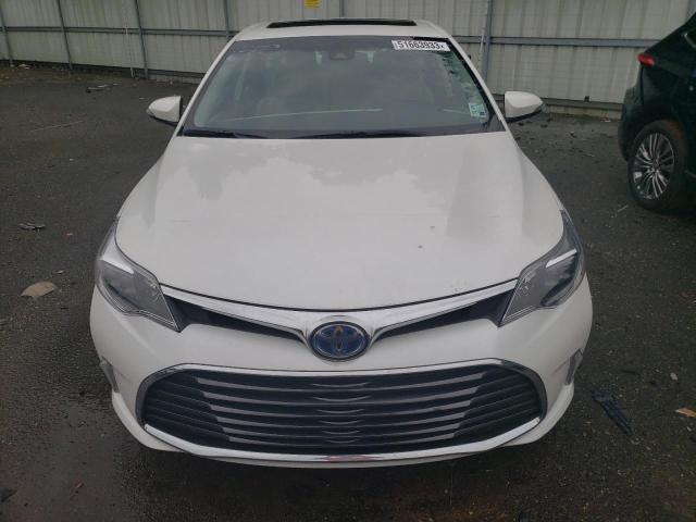 4T1BD1EB8GU054660 - 2016 TOYOTA AVALON HYBRID WHITE photo 5