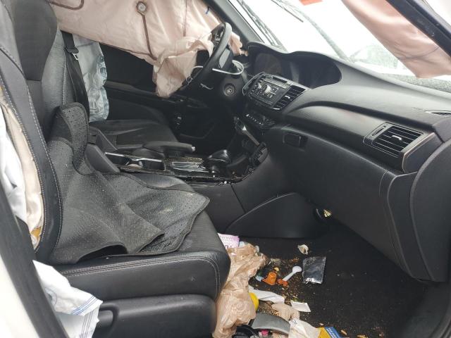 1HGCR2F58GA109975 - 2016 HONDA ACCORD SPORT WHITE photo 7