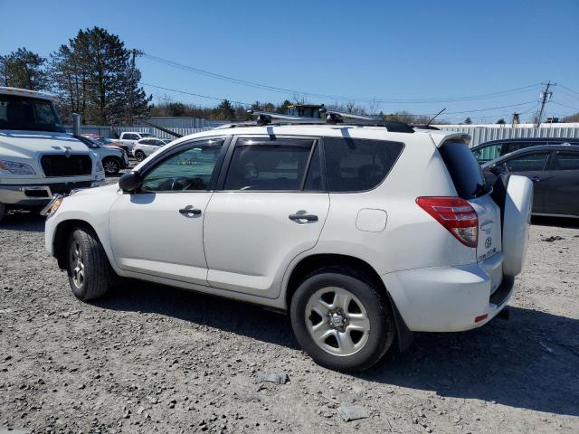 2T3BF4DV0AW040788 - 2010 TOYOTA RAV4 WHITE photo 2