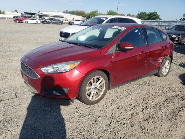 1FADP3K21GL310606 - 2016 FORD FOCUS SE RED photo 1