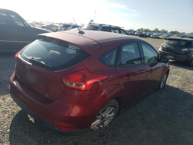 1FADP3K21GL310606 - 2016 FORD FOCUS SE RED photo 3