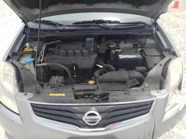 3N1AB6AP4CL781404 - 2012 NISSAN SENTRA 2.0 GRAY photo 11