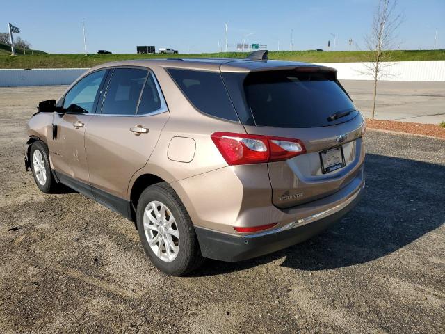 3GNAXSEV4JL323544 - 2018 CHEVROLET EQUINOX LT TAN photo 2