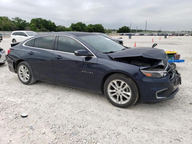 1G1ZE5ST7HF288081 - 2017 CHEVROLET MALIBU LT BLUE photo 4