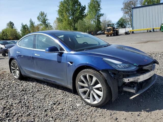 5YJ3E1EB8JF063610 - 2018 TESLA MODEL 3 BLUE photo 4