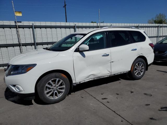 5N1AR2MM7GC615832 - 2016 NISSAN PATHFINDER S WHITE photo 1