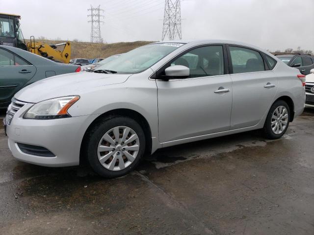 3N1AB7AP4EL621726 - 2014 NISSAN SENTRA S SILVER photo 1