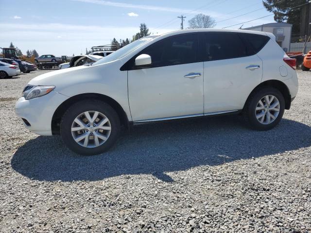 JN8AZ1MU5DW214048 - 2013 NISSAN MURANO S WHITE photo 1