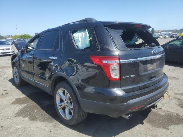 1FM5K8F84EGB58699 - 2014 FORD EXPLORER LIMITED BLACK photo 2