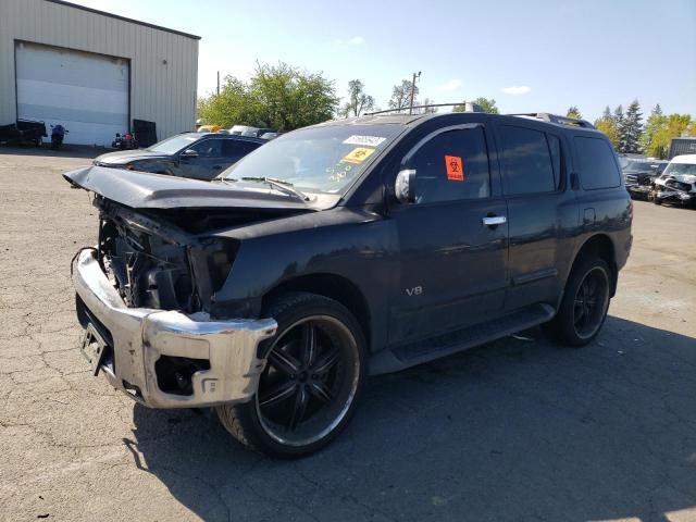 5N1AA08C87N719649 - 2007 NISSAN ARMADA SE BLACK photo 1