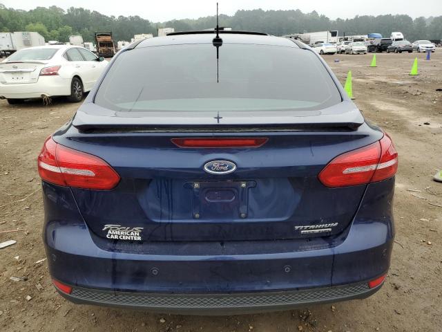 1FADP3J23GL289114 - 2016 FORD FOCUS TITANIUM BLUE photo 6