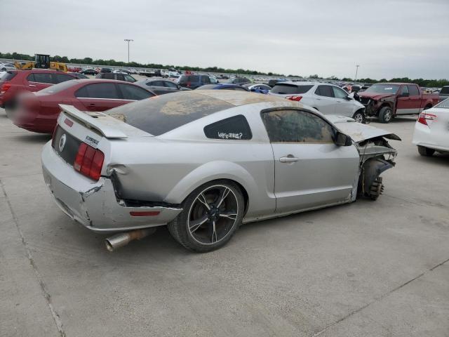 1ZVHT82H195116459 - 2009 FORD MUSTANG GT SILVER photo 3
