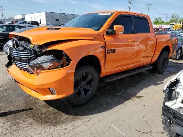 1C6RR7MT5HS562588 - 2017 RAM 1500 SPORT ORANGE photo 1