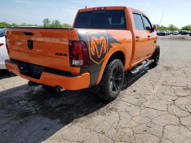 1C6RR7MT5HS562588 - 2017 RAM 1500 SPORT ORANGE photo 3