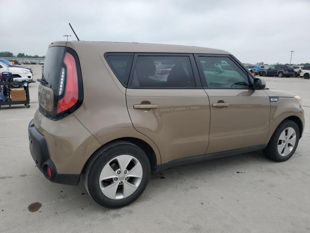 KNDJN2A22F7130864 - 2015 KIA SOUL BROWN photo 3