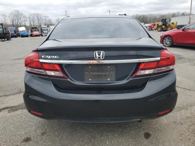 2HGFB2F95FH500991 - 2015 HONDA CIVIC EXL BLACK photo 6