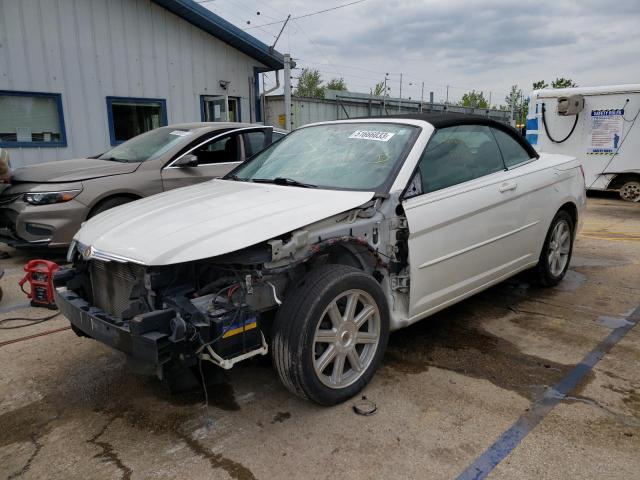 1C3LC55R18N157130 - 2008 CHRYSLER SEBRING TOURING WHITE photo 1