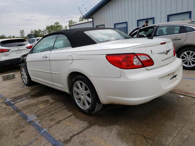 1C3LC55R18N157130 - 2008 CHRYSLER SEBRING TOURING WHITE photo 2