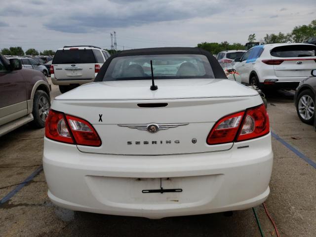 1C3LC55R18N157130 - 2008 CHRYSLER SEBRING TOURING WHITE photo 6