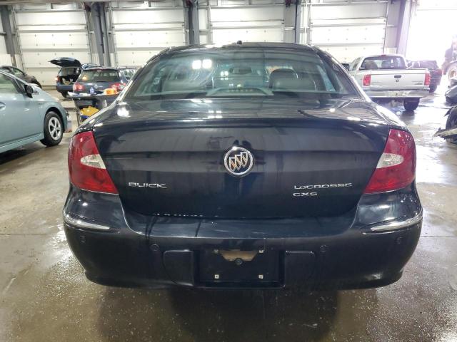 2G4WE537551325526 - 2005 BUICK LACROSSE CXS BLACK photo 6
