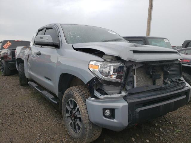 5TFUY5F18LX880609 - 2020 TOYOTA TUNDRA DOUBLE CAB SR/SR5 GRAY photo 4