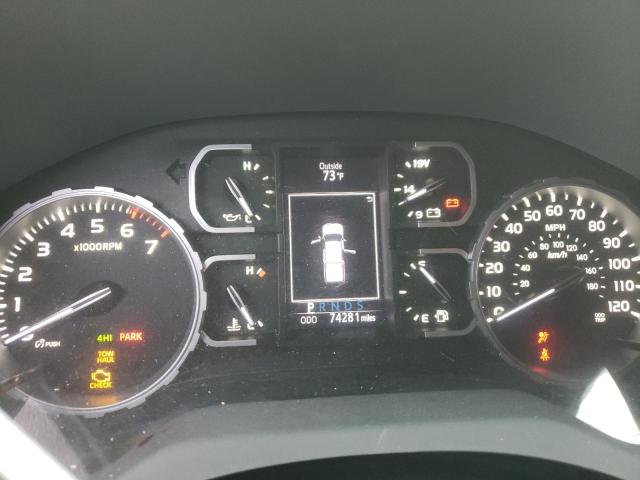 5TFUY5F18LX880609 - 2020 TOYOTA TUNDRA DOUBLE CAB SR/SR5 GRAY photo 9