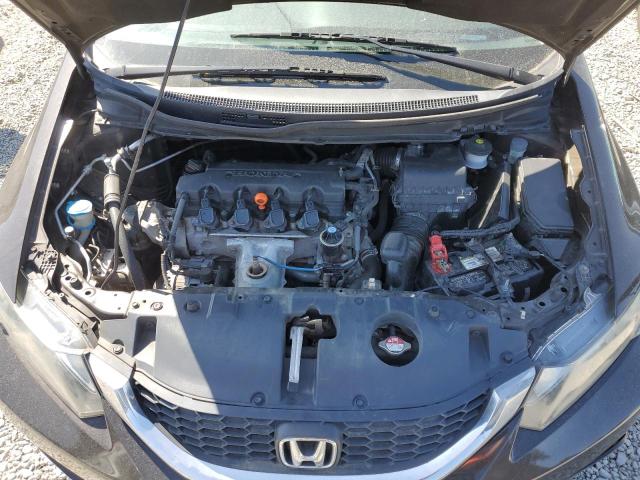 2HGFB2E59EH547082 - 2014 HONDA CIVIC LX BLACK photo 11