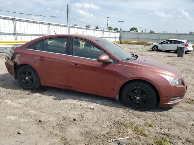 1G1PF5SC8C7285102 - 2012 CHEVROLET CRUZE LT 棕色 照片 4