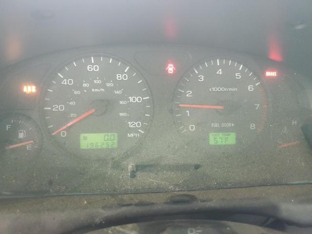 JF1SF656X1H753647 - 2001 SUBARU FORESTER S WHITE photo 9